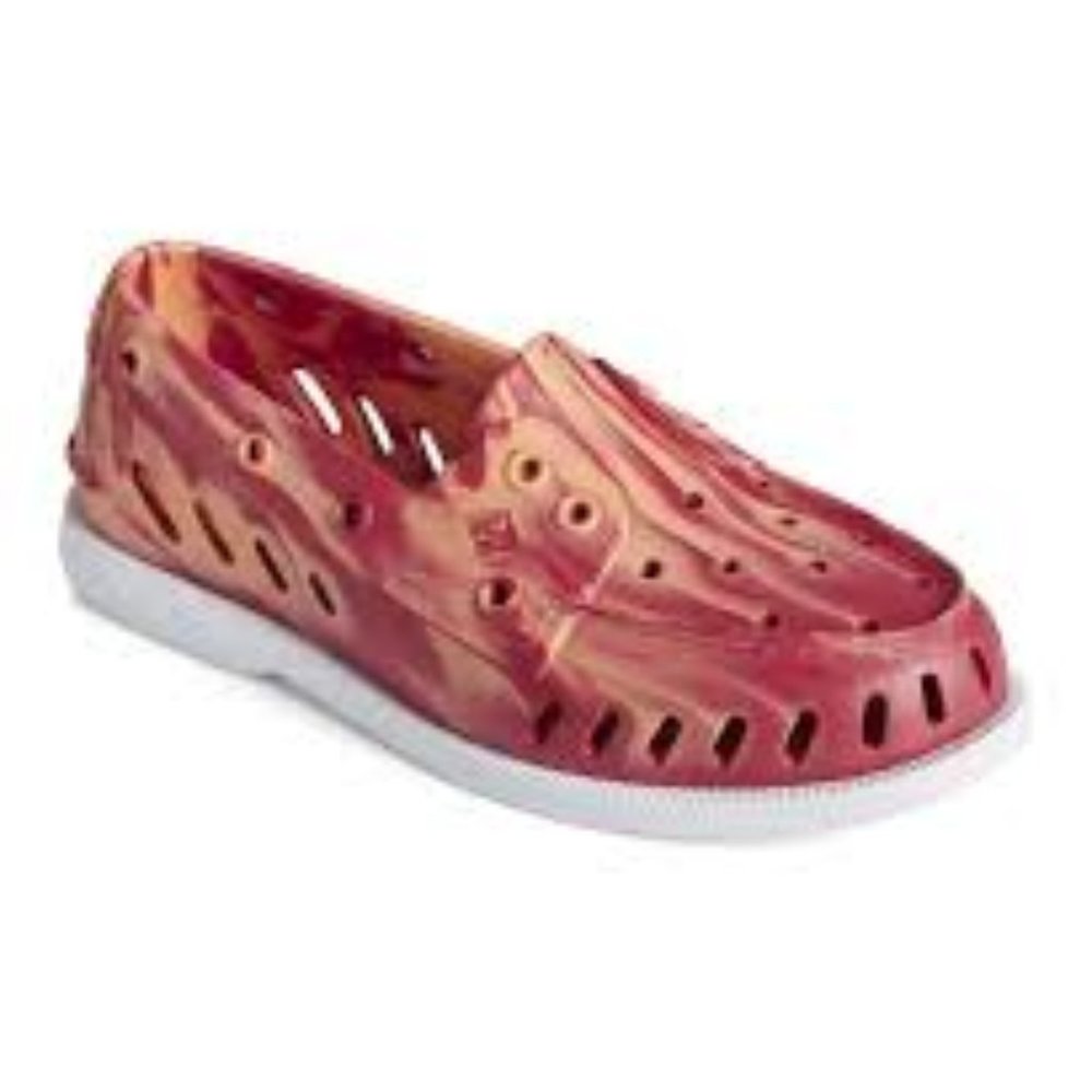 Brand New. Sperry float shoes- Red and orange Size 6 Women's